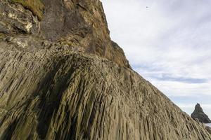 Strand von Reynisfjara, Südisland foto