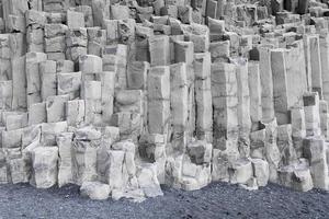 Strand von Reynisfjara, Südisland foto