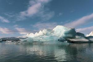 Gletscherlagune Jökulsarlon, Island foto