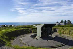 Ergan Küstenfestung in Knospe, Norwegen foto