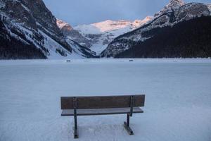 Eisbahn Lake Louise foto