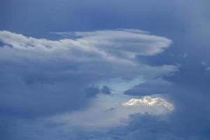 Präriegewitterwolken Kanada foto