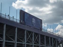 Chang Arena Buriramthailand 20. November 2018 Chang Arena inoffizieller Name Thunder Castle Stadium ist ein Stadion, das gebaut wurde, um den Buriram United Football Club am 20. November 2018 in Thailand zu beherbergen. foto