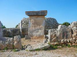 torre den galmes auf menorca foto