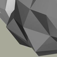 abstrakter Low-Poly-geometrischer Hintergrund foto