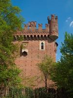 mittelalterliche burg turin foto