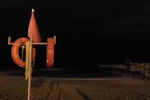 alanya meer strand ufer. Nacht Langzeitbelichtung. Alanya. Truthahn. foto