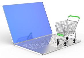 Online-Shopping-Konzept foto