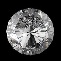 Diamanten 3D-Modell foto