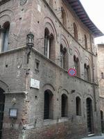 Blick auf die Stadt Siena foto