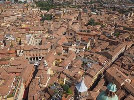 Luftaufnahme von Bologna foto