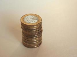 euro eur-münzen, europäische union eu foto