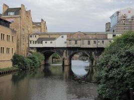 Pulteney-Brücke im Bad foto