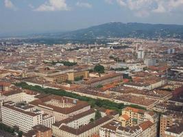 Luftaufnahme von Turin foto