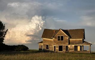 Gewitterwolken Saskatchewan foto