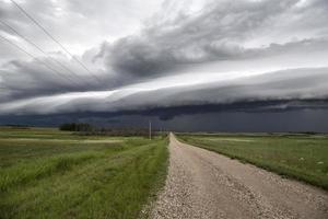 Gewitterwolken Saskatchewan foto