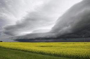 Gewitterwolken Saskatchewan foto