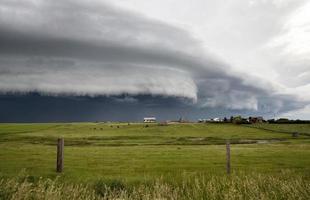 Gewitterwolken Saskatchewan foto