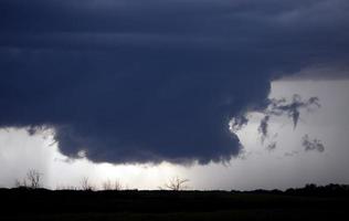 Gewitterwolken Saskatchewan foto