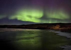 Aurora Borealis Nordlichter foto