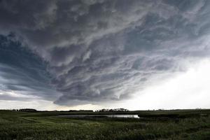 Gewitterwolken Saskatchewan foto