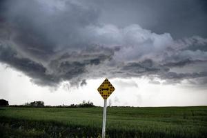 Gewitterwolken Saskatchewan foto