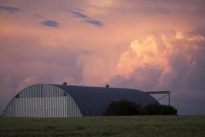 Gewitterwolken Saskatchewan foto