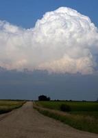 Gewitterwolken Saskatchewan foto