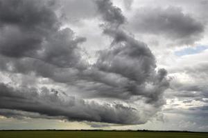 Gewitterwolken Saskatchewan foto