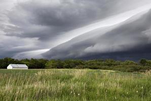 Gewitterwolken Saskatchewan foto