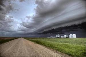 Gewitterwolken Saskatchewan foto