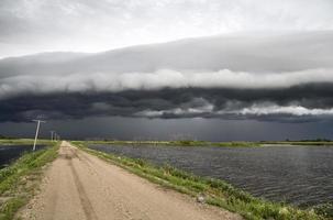 Gewitterwolken Saskatchewan foto