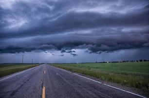 Gewitterwolken Saskatchewan foto