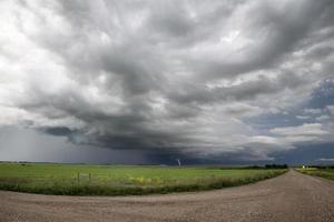 Gewitterwolken Saskatchewan foto