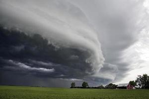 Gewitterwolken Saskatchewan foto