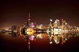 Nachtaufnahme Toronto foto