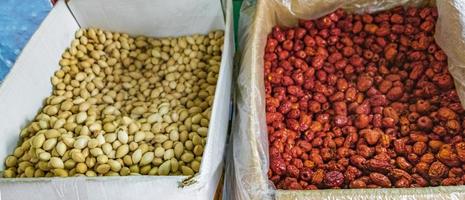 roh ginkgo biloba natürliche samen textur thailändisches essen bangkok thailand. foto