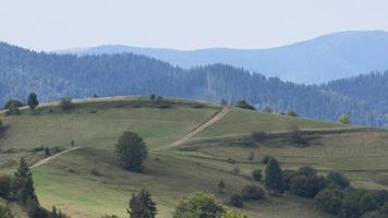 Berglandschaft. Panoramablick auf die Berge foto