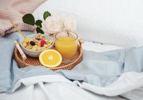 Frühstück im Bett foto