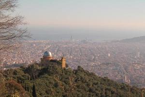 Hügel in Barcelona foto