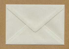 Briefumschlag per Post