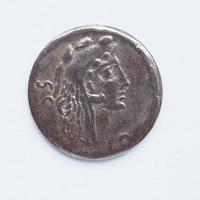alte römische Münze foto