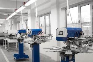 Ausrüstung für die Herstellung von Formen für die Textilfabrik foto