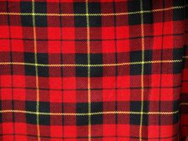 Tartan-Stoff-Hintergrund foto