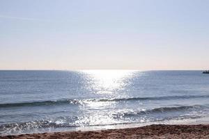 strand in barcelona foto