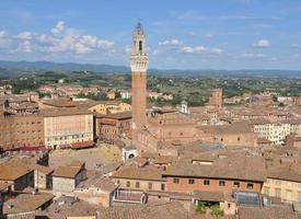 Piazza del Campo in Siena foto