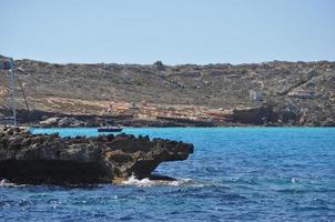 Strand der Ägadischen Inseln in Trapani foto