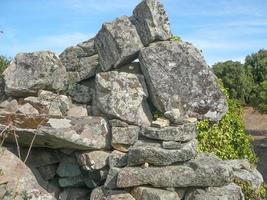 nuraghe talei in sardinien foto