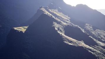 Rocky Mountains-Landschaftspanorama aus der Luft foto