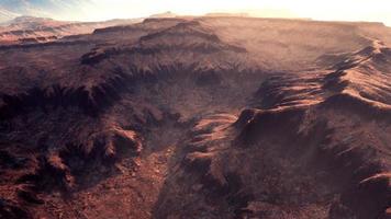 Grand Canyon National Park von der Wüste aus gesehen foto